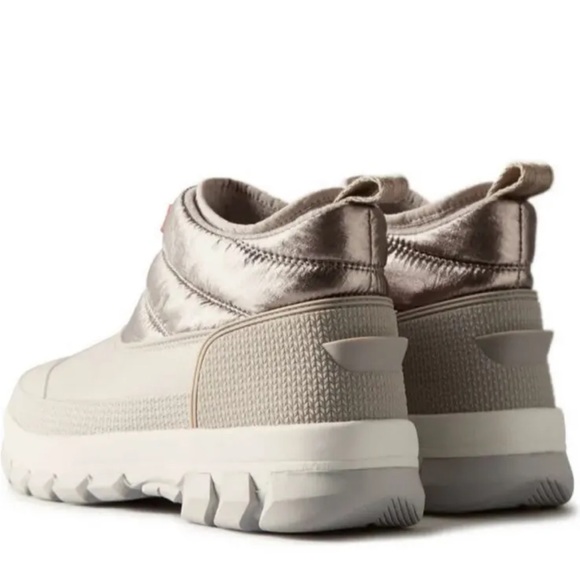 HUNTER Original Women’s Metallic Snow Ankle Boot NWT - Picture 4 of 6